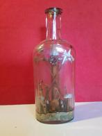 antieke Arma Christi in fles, Ophalen of Verzenden