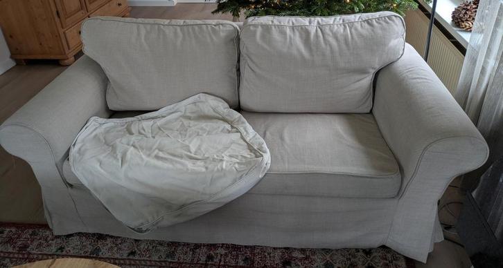 Ikea Ektorp Tweezitsbank - Comfortabel en Stijlvol, Huis en Inrichting, Banken | Bankstellen, Gebruikt, Rechte bank, Tweepersoons