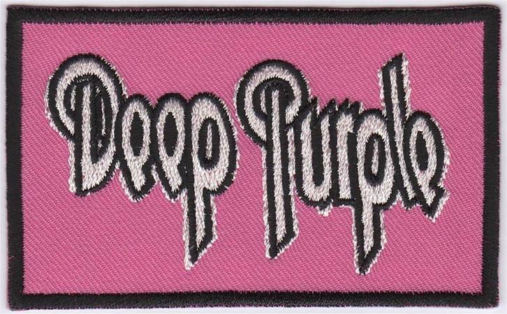 Deep Purple stoffen opstrijk patch embleem #3, Verzamelen, Muziek, Artiesten en Beroemdheden, Nieuw, Kleding, Ophalen of Verzenden