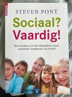 Sociaal? Vaardig! - Steven Pont, Boeken, Ophalen of Verzenden, Zo goed als nieuw, Opvoeding 6 tot 10 jaar, Steven Pont
