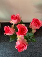 Kunstbloemen rozen, Ophalen of Verzenden, Zo goed als nieuw