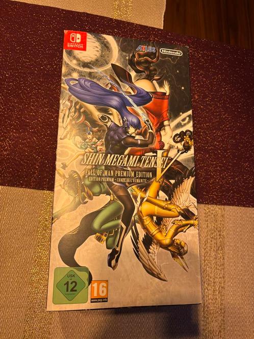 Shin Megami Tensei V Fall of Men Premium Edition, Spelcomputers en Games, Games | Nintendo Switch, Zo goed als nieuw, Role Playing Game (Rpg)