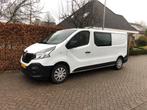 Renault Trafic DCI 125 pk L2H1 Comfort Dubbele Cabine, Te koop, Airconditioning, 750 kg, Stof