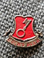 Becks Beer Speldje, Ophalen of Verzenden, Gebruikt, Merk, Speldje of Pin