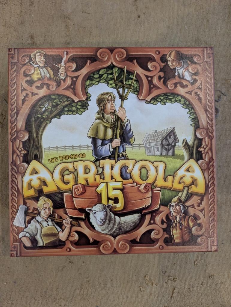 Agricola 15 - Bordspel, Lookout Games, Nieuw, Ophalen of Verzenden, Een of twee spelers