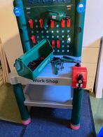 Werkbank speelgoed met gereedschap, Ophalen, Gebruikt