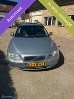 Volvo V70 2.4D WORD GELEVERD MET NIEUWE APK, Zwart, 179 €/maand, 1553 kg, 163 pk