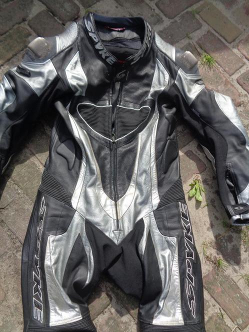 Spyke leren overall maat 50 valt als maat 48, Motoren, Kleding | Motorkleding, Overall, Heren, Tweedehands, Verzenden