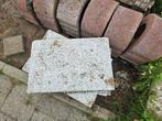 52 Witte Grindtegels 60x40cm - Tuintegels, Tuin en Terras, Tegels en Klinkers, Ophalen