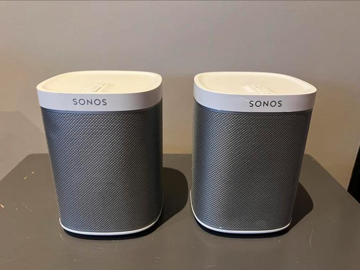 SONOS PLAY;1 WIT 2STUKS | ZGAN, Audio, Tv en Foto, Luidsprekers, Zo goed als nieuw, Front, Rear of Stereo speakers, Sonos, Ophalen of Verzenden