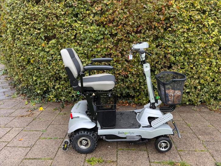 Quingo Flyte 2 Scootmobiel met Inbouwframe voor in de auto, Diversen, Brommobielen en Scootmobielen, Zo goed als nieuw, Quingo
