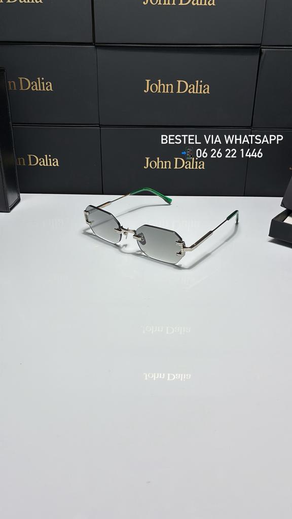 John dalia amaru c541 zonnebril, Sieraden, Tassen en Uiterlijk, Zonnebrillen en Brillen | Heren, Nieuw, Overige merken, Zwart