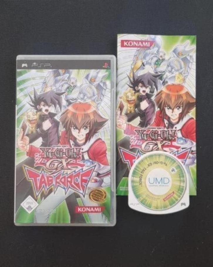 ZELDZAAM | PSP | Yu-Gi-Oh GX Tag Force, Spelcomputers en Games, Games | Sony PlayStation Portable, Gebruikt, 1 speler, Vanaf 3 jaar