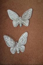 Stenen ornament vlinders - Dikte 3,5cm, Tuin en Terras, Ophalen, Zo goed als nieuw, Steen, Dierenbeeld