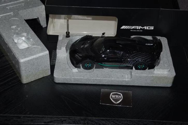 1:18 MERCEDES AMG ONE black NZG dealer edition in box WRH, Hobby en Vrije tijd, Modelauto's | 1:18, Zo goed als nieuw, Auto, Overige merken