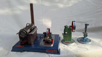 Wilesco stoommachine met toebehoren  beschikbaar voor biedingen