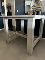 Robuuste Hoge Bartafel - 110x110cm, Huis en Inrichting, Ophalen, Gebruikt, 100 tot 150 cm, Vierkant