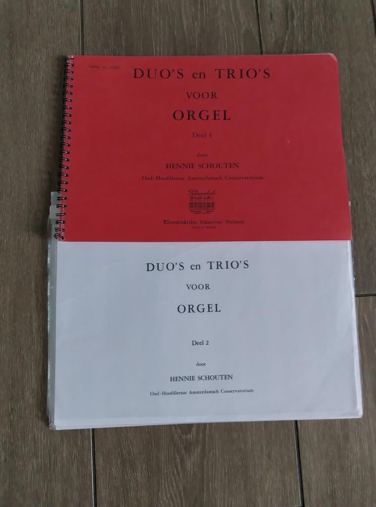 Duo's en trio's voor orgel Klavarskribo deel 1 & 2, Ophalen of Verzenden