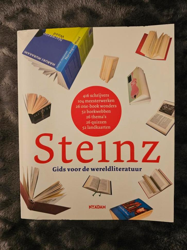 Steinz - Gids voor de wereldliteratuur, Boeken, Encyclopedieën, Zo goed als nieuw, Los deel, Algemeen, Ophalen of Verzenden