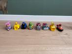 8 paw patrol autos met vaste poppetjes, Ophalen of Verzenden, Zo goed als nieuw