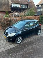 Ford Ka 1.2 2009 Zwart, Auto's, Voorwielaandrijving, Stof, 1242 cc, 4 cilinders