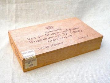 kistje (Leeg) vd Bruggen vd Brekel Tilburg Wilde Havana 50st beschikbaar voor biedingen