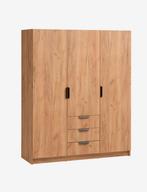 Jysk Kledingkast JENSLEV, Huis en Inrichting, Ophalen, Zo goed als nieuw, 50 tot 75 cm, 150 tot 200 cm