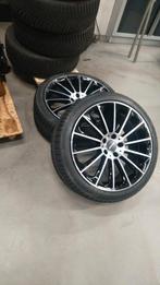 19inch schadevrije velgen+winterbanden(TPMS) (C-klasse w205), Gebruikt, Velg(en), Winterbanden, 235 mm