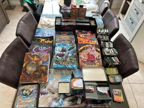 Pokemonverzameling in mappen (+/-5500)en bulk (+/-2500x), Hobby en Vrije tijd, Verzamelkaartspellen | Pokémon, Nieuw, Ophalen of Verzenden