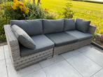 Loungeset / loungebank Tuin - wicker intratuin - 5 persoons, Ophalen, 5 zitplaatsen, Gebruikt, Loungeset