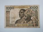 Ivoorkust 1000 Franc, Postzegels en Munten, Bankbiljetten | Europa | Niet-Eurobiljetten, Ophalen of Verzenden, België
