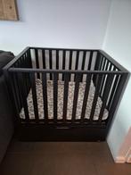 Twf box mat zwart met grote lade, Kinderen en Baby's, Boxen, Ophalen, Gebruikt, Vierkant, In hoogte verstelbaar