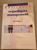 Basisboek vrijwilligersmanagement, Ophalen of Verzenden, Zo goed als nieuw