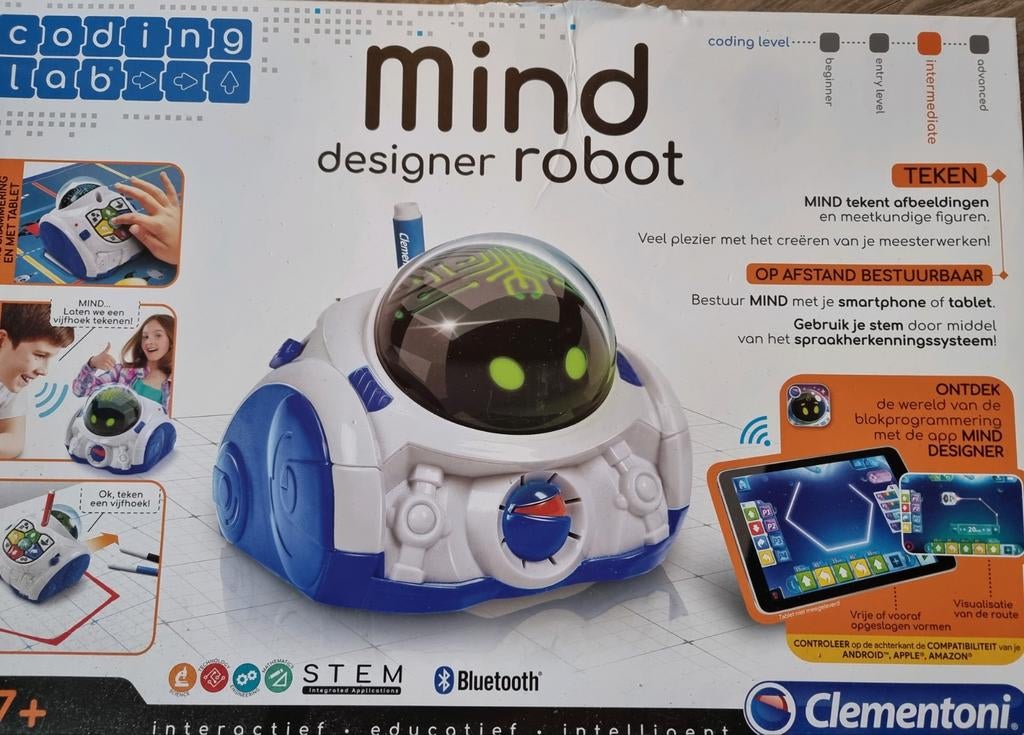 Mind programmeerbare robot, Ophalen