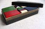 Vintage doos met fiches jaren 50, Ophalen of Verzenden