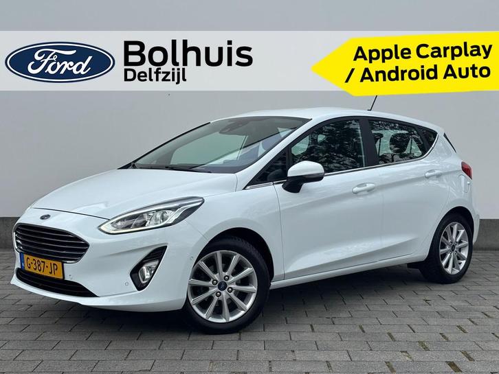Ford Fiesta EcoBoost 100pk Titanium | Verwarmde voorruit | C, Auto's, Ford, Bedrijf, Te koop, Fiësta, ABS, Achteruitrijcamera