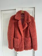 H&M Teddy Jas Roze Maat 36, Ophalen of Verzenden, Zo goed als nieuw, Maat 36 (S), Roze