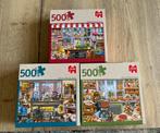 Mooie puzzels uit de « shop » serie, Ophalen of Verzenden, 500 t/m 1500 stukjes, Zo goed als nieuw