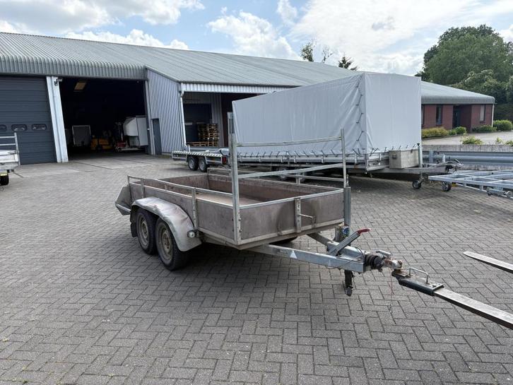 Anssems Bakwagen 300x130 2000 kg 1995 aanhanger aanhangwagen, Auto diversen, Aanhangers en Bagagewagens, Gebruikt