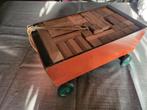 Antieke Ado Blokkenkar met Blokken, Antiek en Kunst, Ophalen of Verzenden