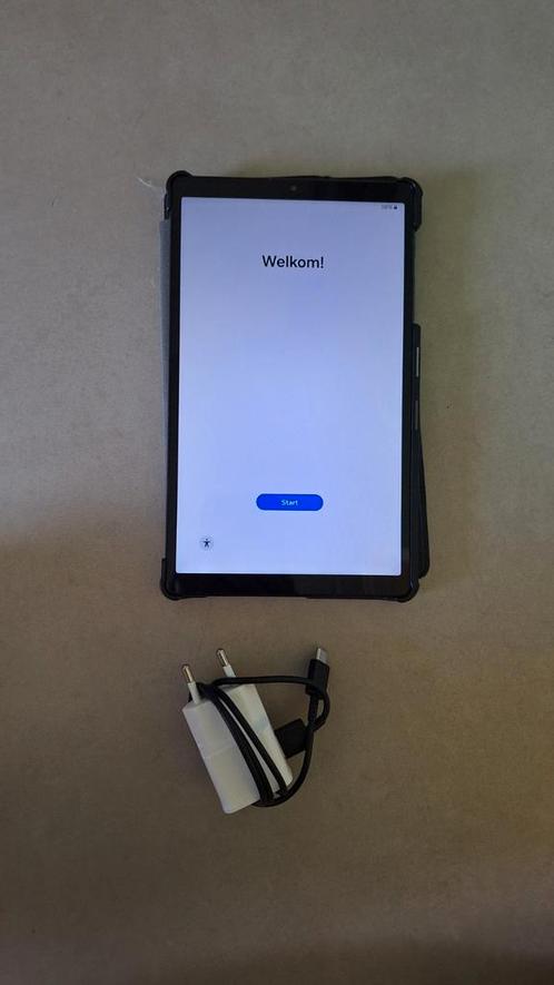 Samsung galaxy tab A7 lite met hoes, Computers en Software, Android Tablets, Zo goed als nieuw, Wi-Fi, 9 inch, 32 GB, Gps, Uitbreidbaar geheugen