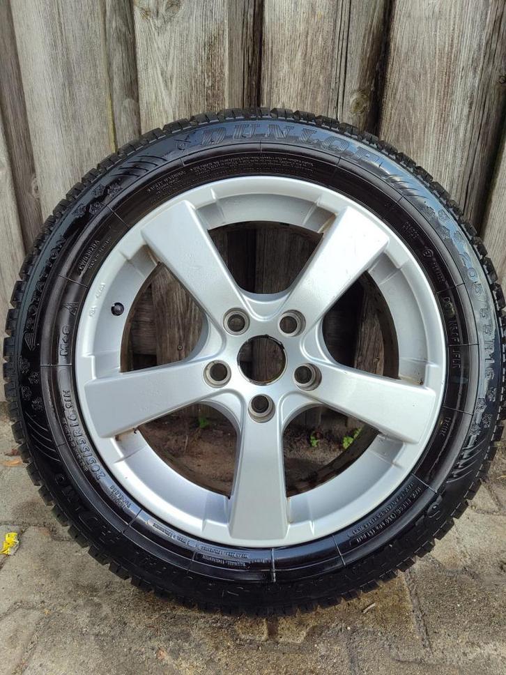 Seat Leon banden met velgen 205/55 r16, Auto-onderdelen, Banden en Velgen, Band(en), Winterbanden, 16 inch, 205 mm, Personenwagen
