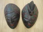 Diverse maskers uit Bali Indonesie, Antiek en Kunst, Ophalen of Verzenden