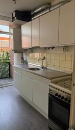 Complete Keukenblok - Wit met RVS Blad, Ophalen, Gebruikt, Wit, Enkelwandige keuken