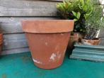 Italiaanse Terracotta bloempot groot 31w-26hoog Miekje's, Tuin en Terras, Bloempotten, Ophalen, 40 cm of meer, ., Rond