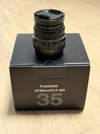 Fuji XF 35mm f/2.0 R WR, Ophalen of Verzenden, Zo goed als nieuw