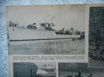 Torpedojager Isaac Sweers van stapel gelopen. 1940., Ophalen of Verzenden, Marine, Nederland, Foto of Poster
