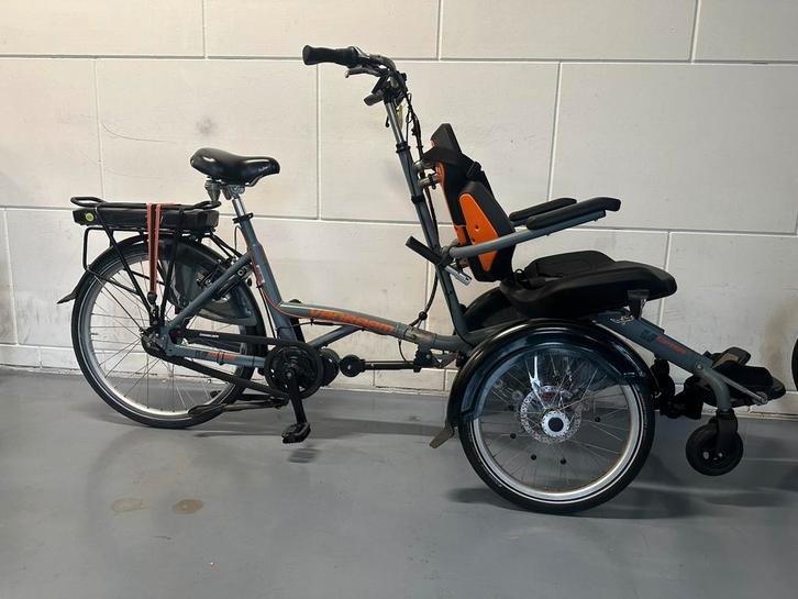 Deelbare Van Raam OPair 2, middenmotor, 8V, 1 jaar garantie!, Fietsen en Brommers, Fietsen | Driewielfietsen, Gebruikt, Ophalen of Verzenden