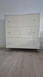 Ladekast hoogglans, grote lades afm. B 98 x D 40 x H 106 cm, Ophalen, 100 tot 150 cm, 50 tot 100 cm, Zo goed als nieuw