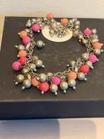 Just a Touch ketting Stainless steel, Ophalen of Verzenden, Zo goed als nieuw, Met edelsteen, Roze